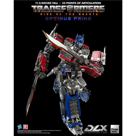 Transformers: Rise of the Beasts DLX Action Figure 1/6 Optimus Prime 28 cm (przedsprzedaż)