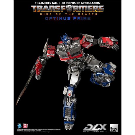 Transformers: Rise of the Beasts DLX Action Figure 1/6 Optimus Prime 28 cm (przedsprzedaż)