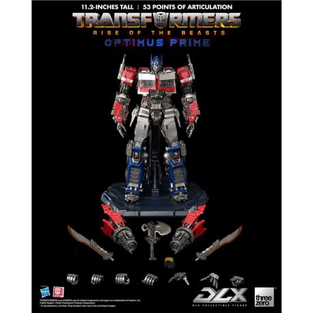 Transformers: Rise of the Beasts DLX Action Figure 1/6 Optimus Prime 28 cm (przedsprzedaż)