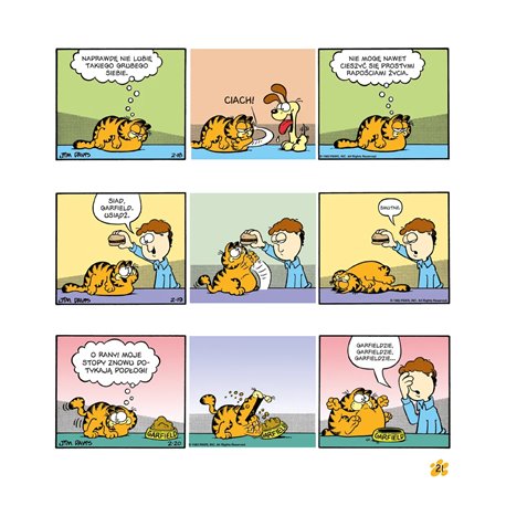 Garfield - Tłusty koci trójpak (tom 3)