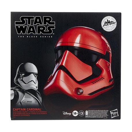 Star Wars Galaxy's Edge Black Series Electronic Helmet Captain Cardinal (przedsprzedaż)