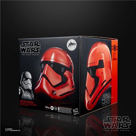 Star Wars Galaxy's Edge Black Series Electronic Helmet Captain Cardinal (przedsprzedaż)