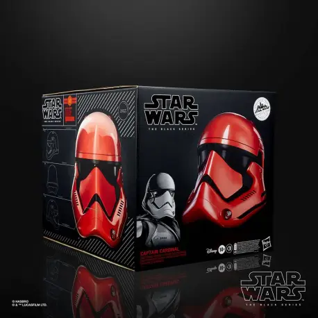 Star Wars Galaxy's Edge Black Series Electronic Helmet Captain Cardinal (przedsprzedaż)