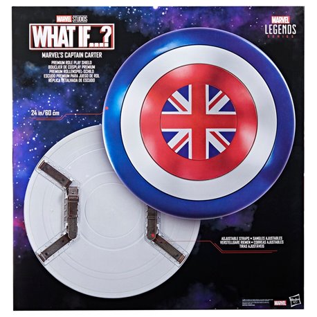 What If...? Marvel Legends Premium Role-Play Shield Marvel's Captain Carter 60 cm (przedsprzedaż)