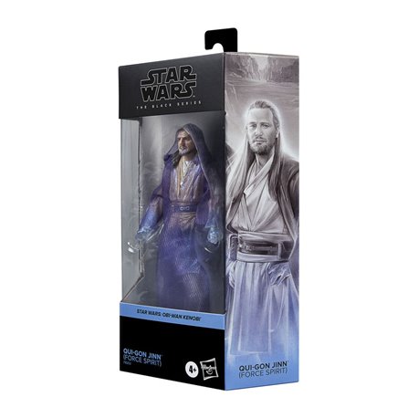 Star Wars: Obi-Wan Kenobi Black Series Action Figure Qui-Gon Jinn (Force Spirit) 15 cm (przedsprzedaż)