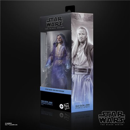 Star Wars: Obi-Wan Kenobi Black Series Action Figure Qui-Gon Jinn (Force Spirit) 15 cm (przedsprzedaż)