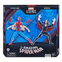 The Amazing Spider-Man Marvel Legends Action Figure 2-Pack Spider-Man & Morbius 15 cm (przedsprzedaż)