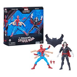 The Amazing Spider-Man Marvel Legends Action Figure 2-Pack Spider-Man & Morbius 15 cm (przedsprzedaż)