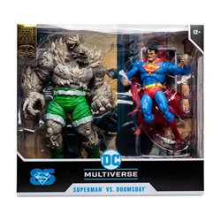 DC Multiverse Action Figures Superman vs Doomsday (Gold Label) 18 cm (przedsprzedaż)