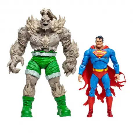 DC Multiverse Action Figures Superman vs Doomsday (Gold Label) 18 cm (przedsprzedaż)