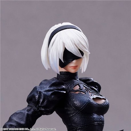 NieR:Automata FORM-ISM PVC Statue YoRHa Android 2B (YoRHa No.2 Type B) 18 cm (przedsprzedaż)