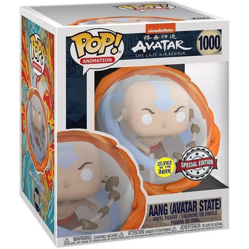 Funko POP! Avatar The Last Airbender Oversized Aang All Elements (GW) Exclusive 15 cm (przedsprzedaż)