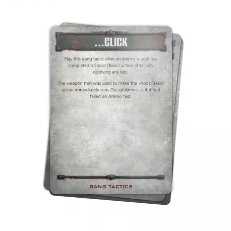 Necromunda: Core Gang Tactics Cards (przedsprzedaż)