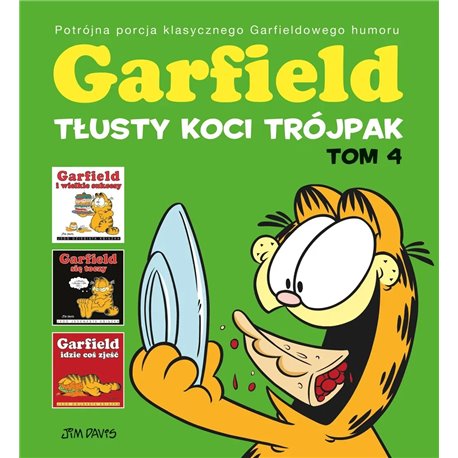 Garfield - Tłusty koci trójpak (tom 4)