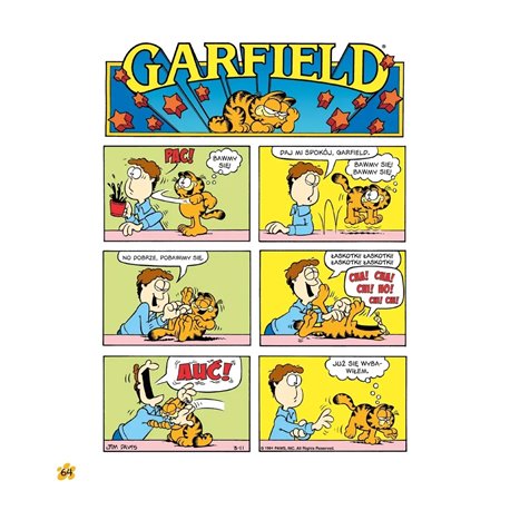 Garfield - Tłusty koci trójpak (tom 4)