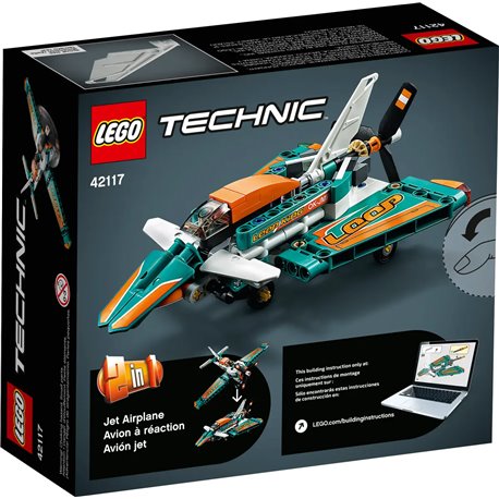 LEGO 42117 Technic Samolot wyścigowy