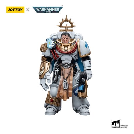 Warhammer 40k Action Figure 1/18 Space Marines White Consuls Captain Messinius 12 cm (przedsprzedaż)