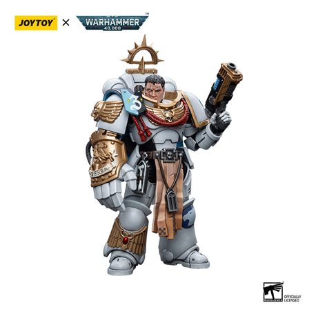 Warhammer 40k Action Figure 1/18 Space Marines White Consuls Captain Messinius 12 cm (przedsprzedaż)