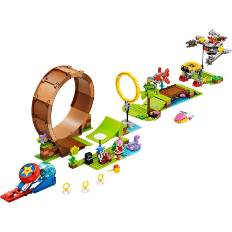 LEGO 76994 Sonic the Hedgehog Wyzwanie z pętlą w Green Hill