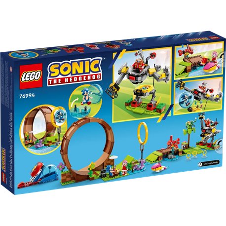 LEGO 76994 Sonic the Hedgehog Wyzwanie z pętlą w Green Hill