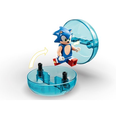 LEGO 76994 Sonic the Hedgehog Wyzwanie z pętlą w Green Hill