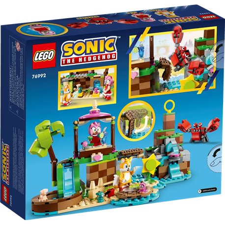 LEGO 76992 Sonic the Hedgehog Wyspa dla zwierząt Amy