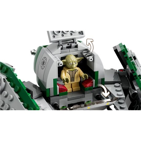 LEGO 75360 Star Wars Jedi Starfighter Yody