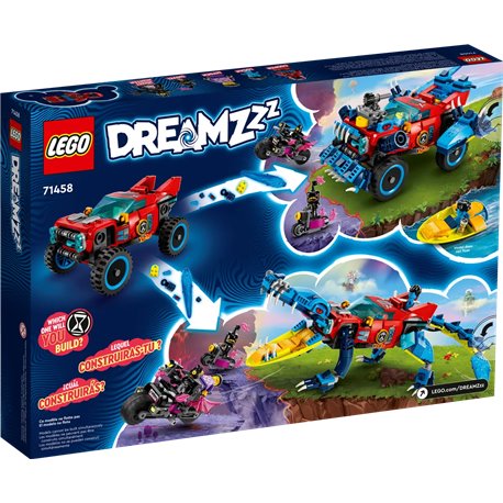 LEGO 71458 Dreamzzz Krokodylowy samochód