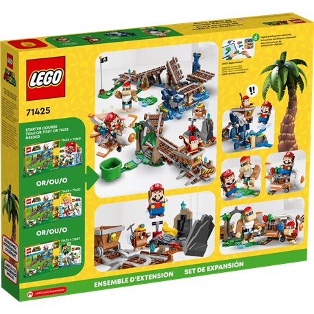 LEGO 71425 Super Mario Przejażdżka wagonikiem Diddy Konga zestaw rozszerzający