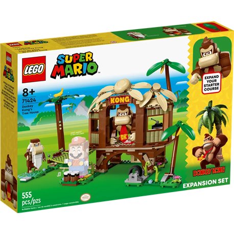 LEGO 71424 Super Mario Domek na drzewie Donkey Konga zestaw rozszerzający