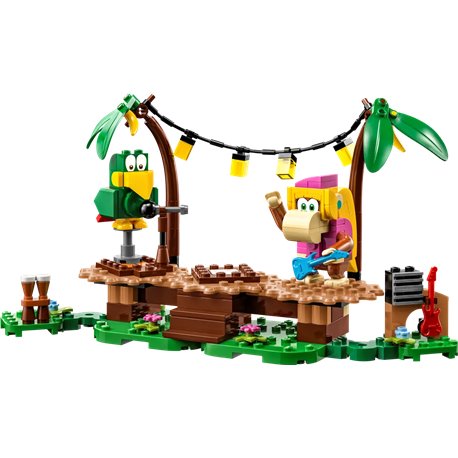 LEGO 71421 Super Mario Dżunglowy koncert Dixie Kong zestaw rozszerzający