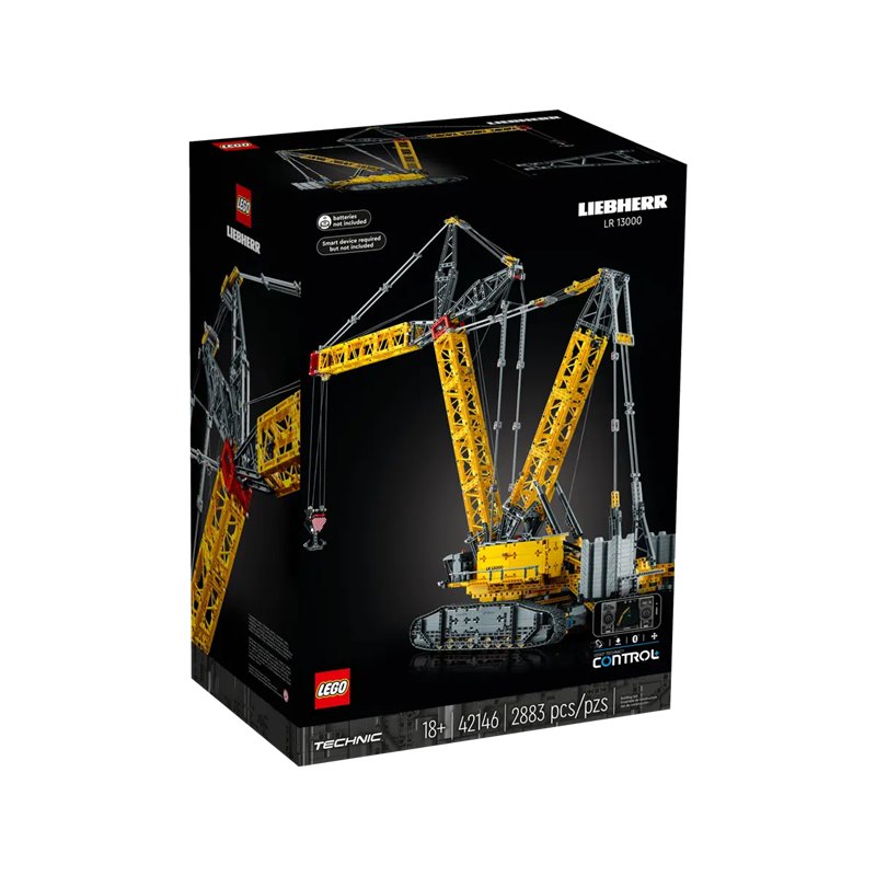 LEGO 42146 Technic Żuraw gąsienicowy Liebherr