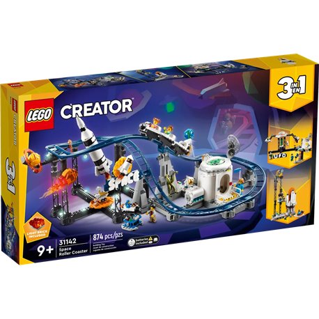 LEGO 31142 Creator Kosmiczna kolejka górska 3w1
