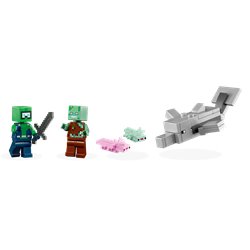 LEGO 21247 Minecraft Dom aksolotla