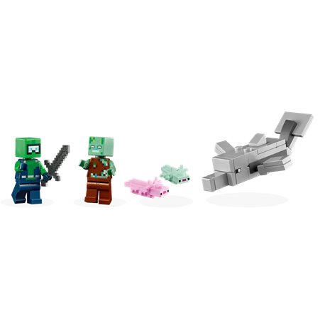 LEGO 21247 Minecraft Dom aksolotla