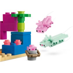 LEGO 21247 Minecraft Dom aksolotla