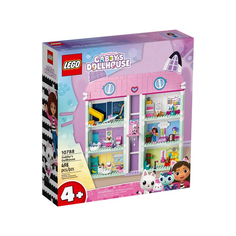 LEGO 10788 Gabby's Dollhouse Koci Domek Gabi