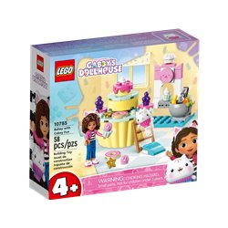LEGO 10785 Gabby's Dollhouse Pieczenie tortu z Łakotkiem