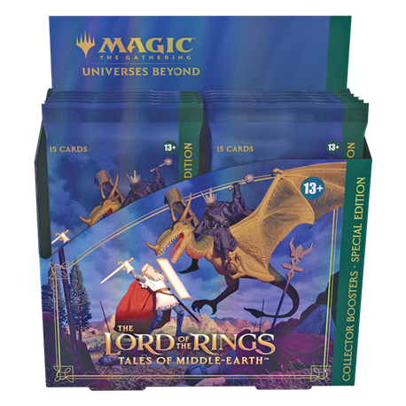 Magic The Gathering The Lord of the Rings: Tales of Middle-earth Special Edition Collector's Booster Display (12)