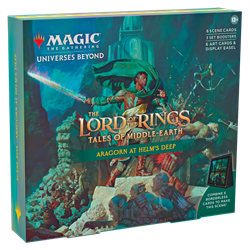 Magic The Gathering The Lord of the Rings: Tales of Middle-earth Scene Box Aragorn at Helm's Deep (przedsprzedaż)