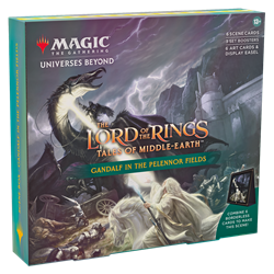 Magic The Gathering The Lord of the Rings: Tales of Middle-earth Scene Box Gandalf in the Pelennor Fields (przedsprzedaż)