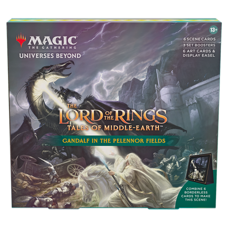 Magic The Gathering The Lord of the Rings: Tales of Middle-earth Scene Box Gandalf in the Pelennor Fields (przedsprzedaż)