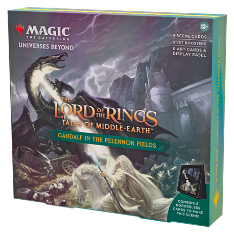 Magic The Gathering The Lord of the Rings: Tales of Middle-earth Scene Box Gandalf in the Pelennor Fields (przedsprzedaż)