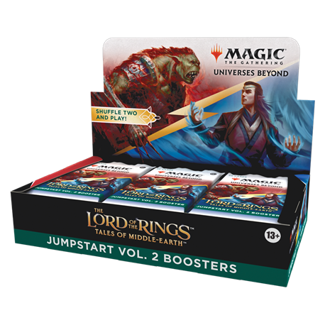 Magic The Gathering The Lord of the Rings: Tales of Middle-earth Jumpstart vol. 2 Booster Display (18) (przedsprzedaż)