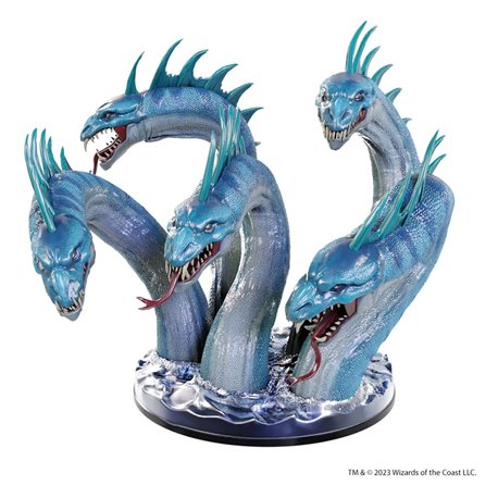 Dungeons & Dragons Icons of the Realms: Bigby Presents Prepainted Miniature Hydra Boxed Miniature Boxed Miniatur (przedsprzedaż)