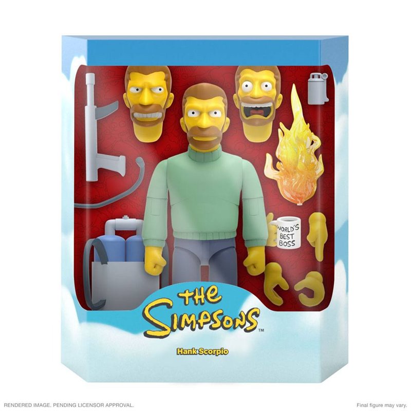 The Simpsons Ultimates Action Figure Hank Scorpio 18 cm (przedsprzedaż)