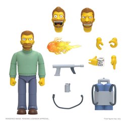 The Simpsons Ultimates Action Figure Hank Scorpio 18 cm (przedsprzedaż)