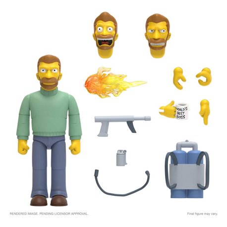 The Simpsons Ultimates Action Figure Hank Scorpio 18 cm (przedsprzedaż)