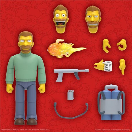 The Simpsons Ultimates Action Figure Hank Scorpio 18 cm (przedsprzedaż)