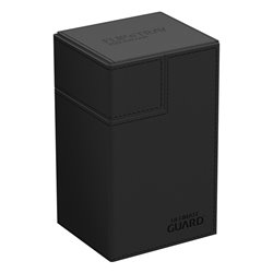 Ultimate Guard Flip`n`Tray 80+ XenoSkin Monocolor Black (przedsprzedaż)